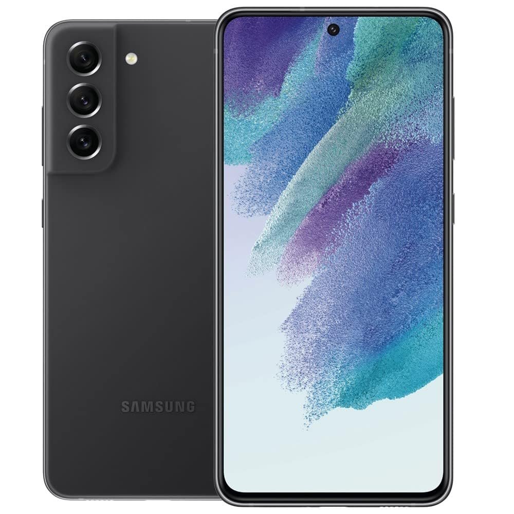 Samsung Galaxy S21FE 5G, téléphone Android intelligent remis à neuf, smartphone Samsung 6,4 pouces, 4500 mAh, 120 Hz, version américaine débloquée G990U Graphite