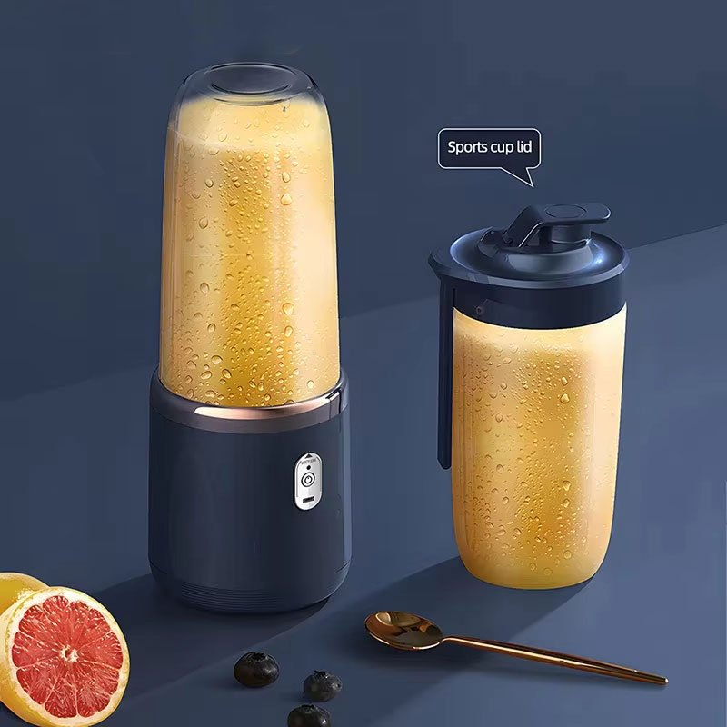 Mixeur Portable Électrique 6 Lames Multifonction pour Jus, Smoothies, Glace Pilée et Préparation Culinaire