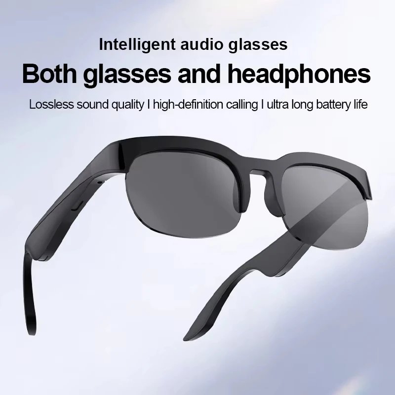Lunettes Intelligentes Lenovo 8K HD AI avec Traduction IA, Appels Mains Libres, Enregistrement de Chat IA, Lecture Musicale – Nouveauté 2026 pour Hommes