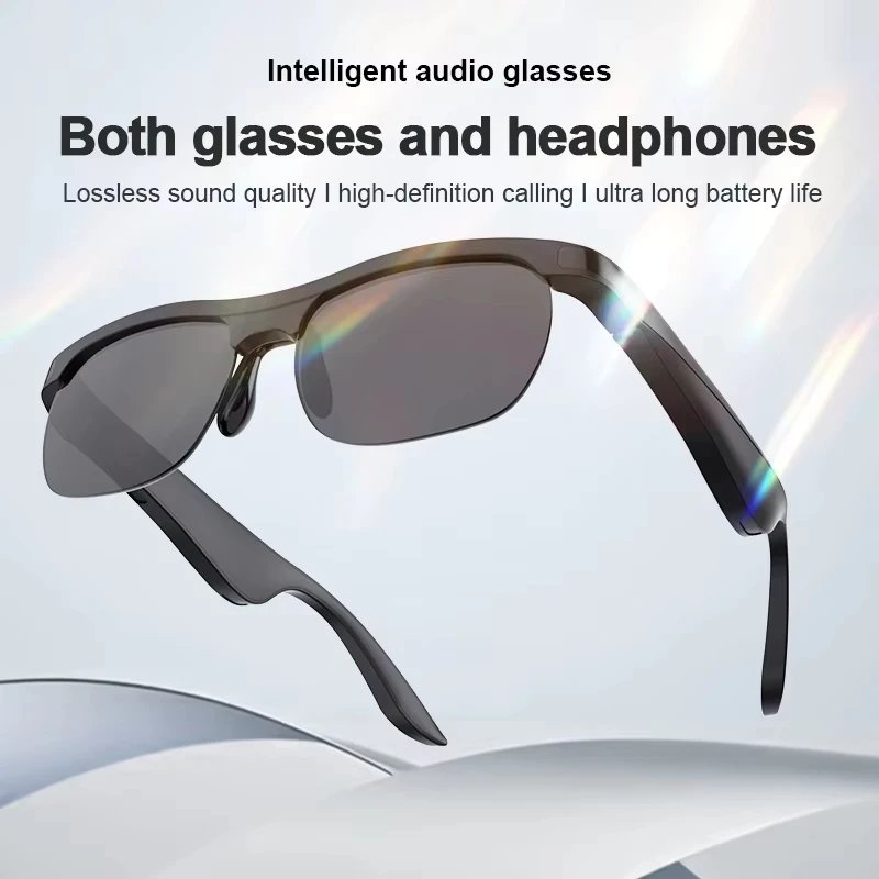 Lunettes Intelligentes Lenovo 8K HD AI avec Traduction IA, Appels Mains Libres, Enregistrement de Chat IA, Lecture Musicale – Nouveauté 2026 pour Hommes