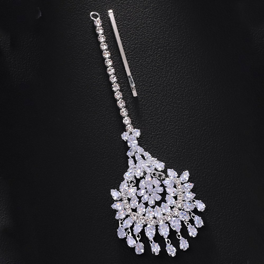 Stonefans – décoration de demoiselle d'honneur, accessoires pour robe, cadeau, bijoux, mode mariage, fête, chaîne de cheveux géométrique, bandeau de mariée, 2025